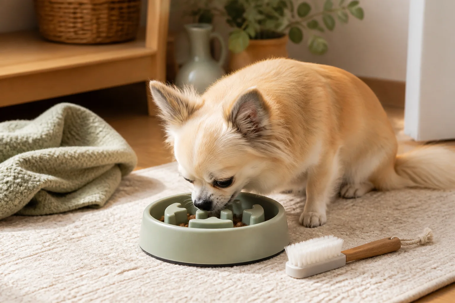 犬用スローフィーダーは溝の複雑さより「届く・洗える・動かない」 購入前チェック