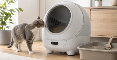 自動猫トイレを安全性から選ぶ 開口部・停止機構・移行期間の確認点
