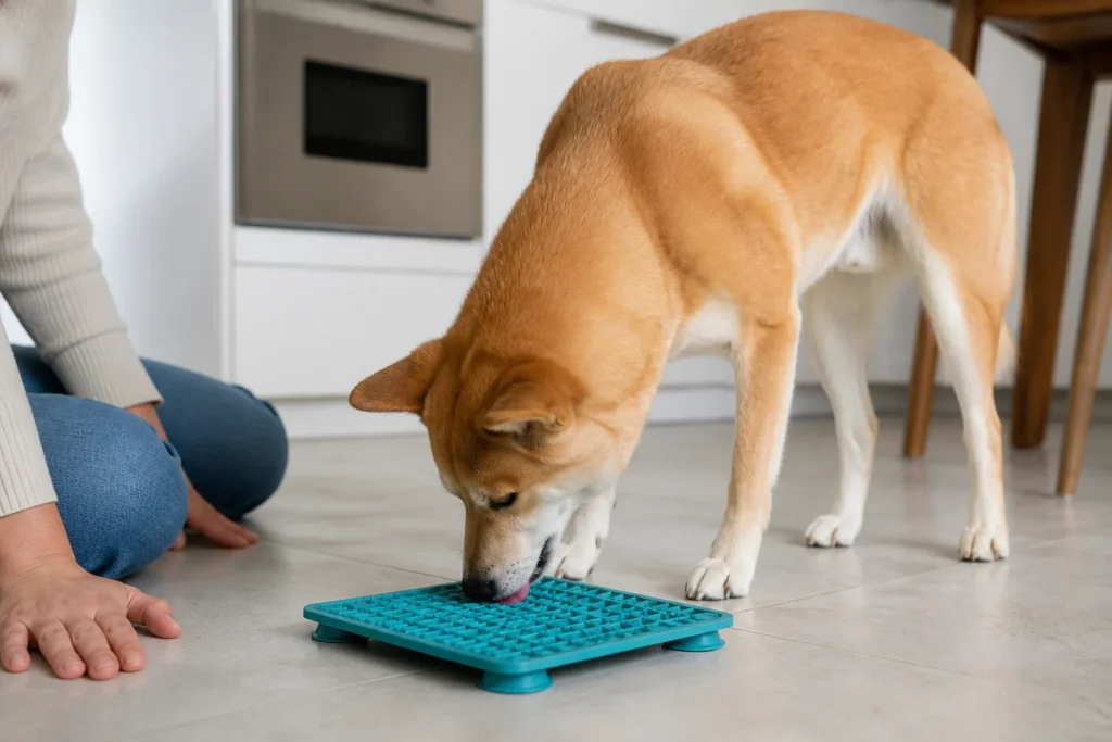 犬用リックマットは溝の複雑さより安全性 吸盤・大きさ・洗いやすさで選ぶ