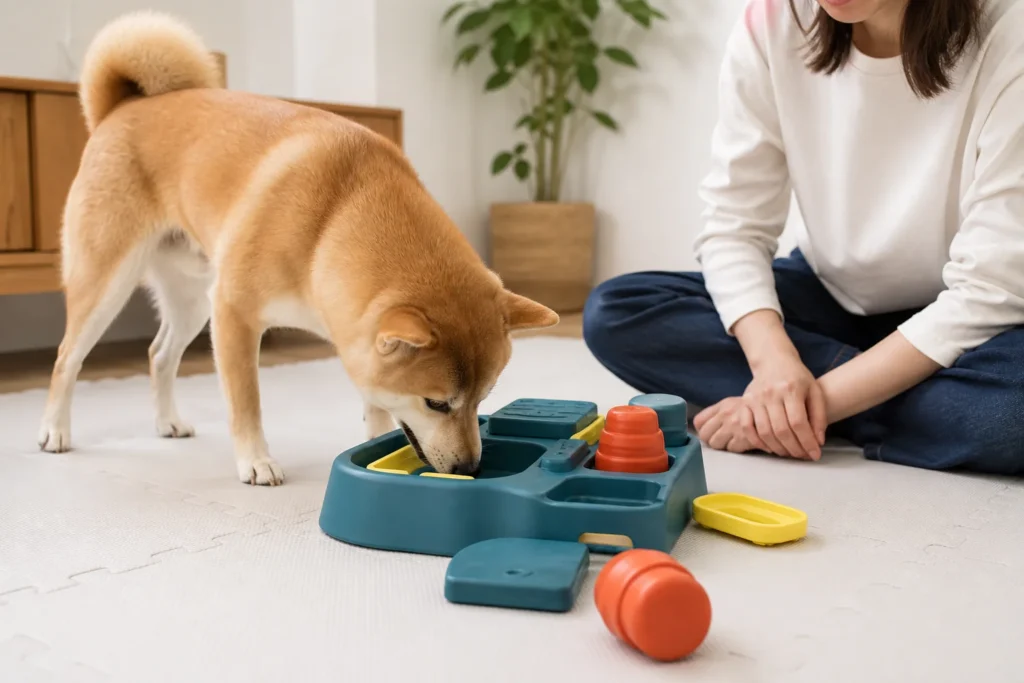 犬用知育トイは難しいほど良いわけではない 部品・サイズ・初回の見守りで選ぶ