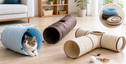 猫用トンネルを日常で使う 入口・ワイヤー端・おもちゃを安全に選ぶ
