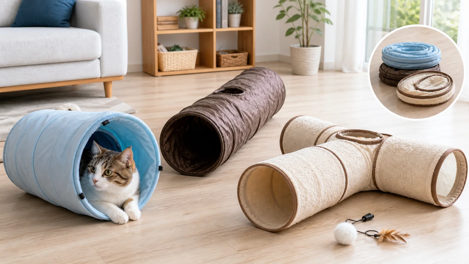 猫用トンネルを日常で使う 入口・ワイヤー端・おもちゃを安全に選ぶ