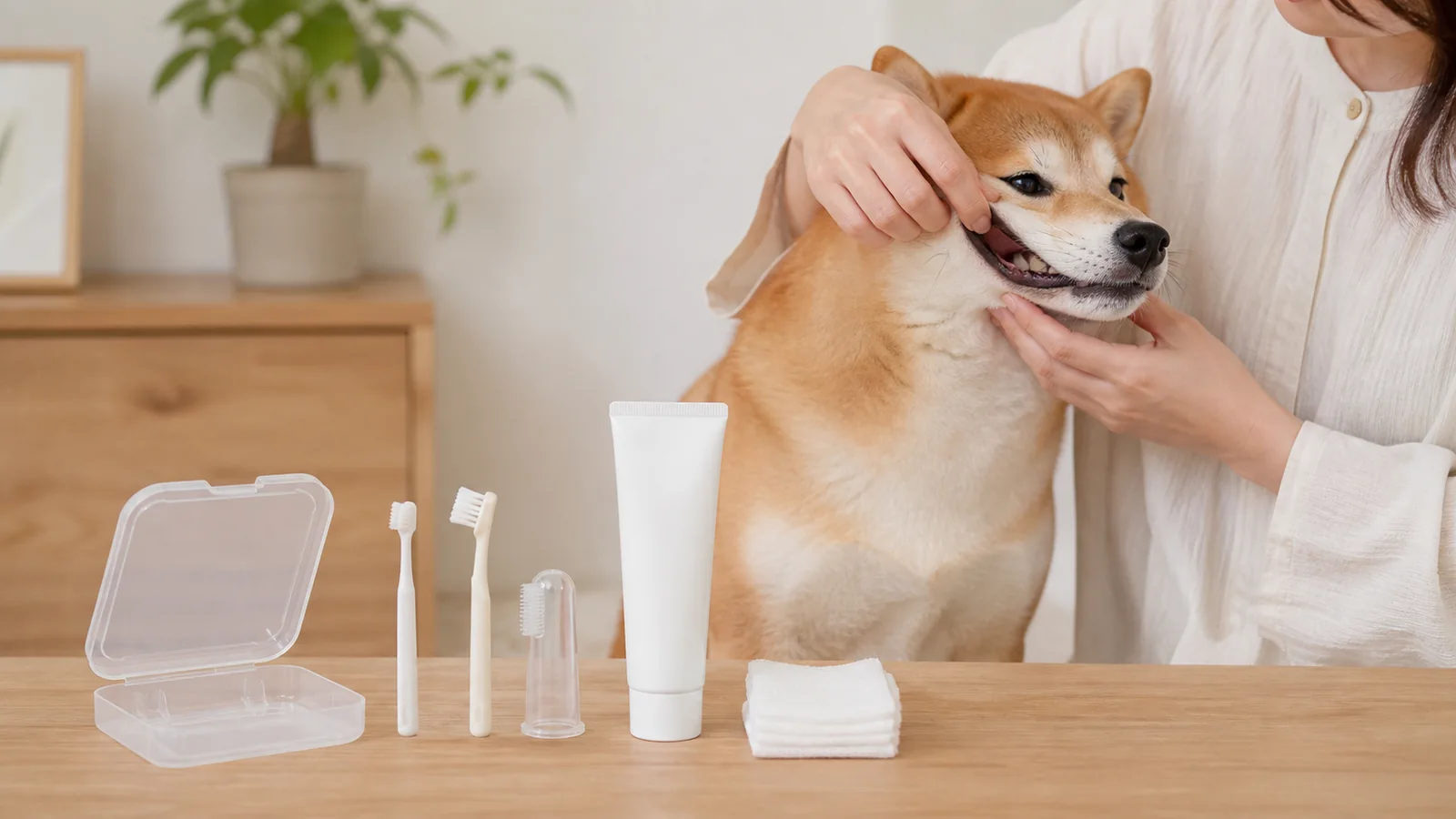 犬用歯ブラシの候補を絞る 口の大きさ・柄・犬用歯磨き剤で選ぶ