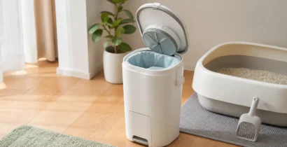 猫砂用ごみ箱を買う前に　投入口・袋交換・専用リフィルを確認