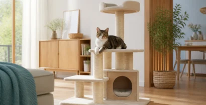 室内猫の家具は見た目だけで選ばない。爪とぎ・キャットタワーの購入前5チェック
