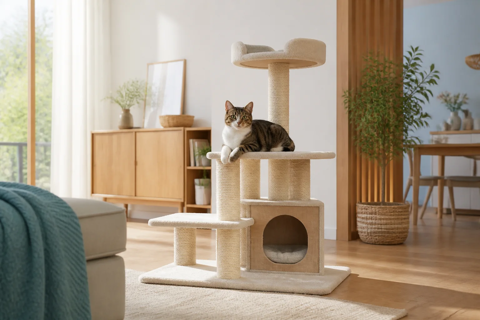 室内猫の家具は見た目だけで選ばない。爪とぎ・キャットタワーの購入前5チェック
