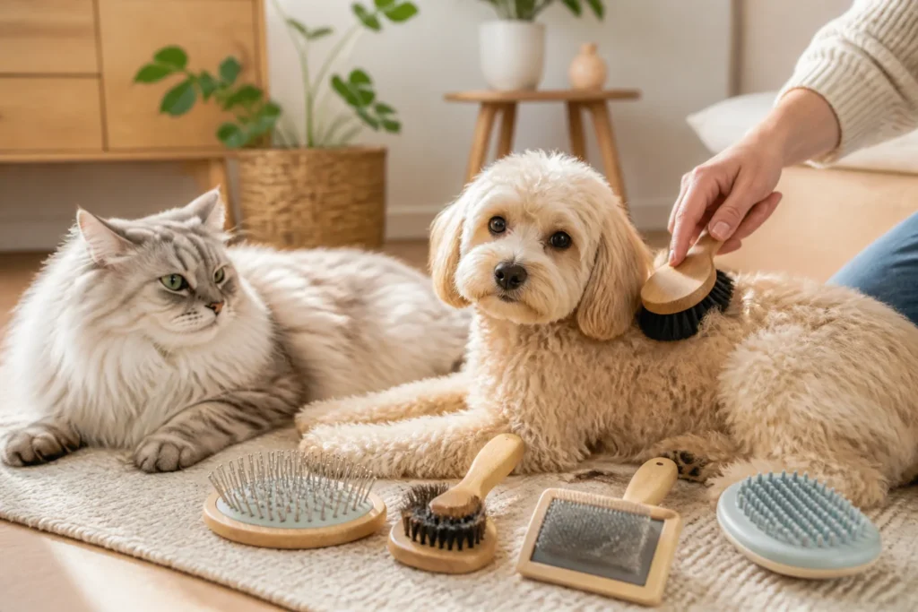犬猫用ブラシは毛の長さだけで選ばない 自宅グルーミング用品の購入前チェック