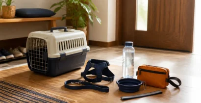 犬猫の散歩・移動用品ガイド　体格・固定・通気・避難で選ぶ