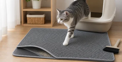猫砂マットで失敗を避ける　出口動線・二層構造・洗い方